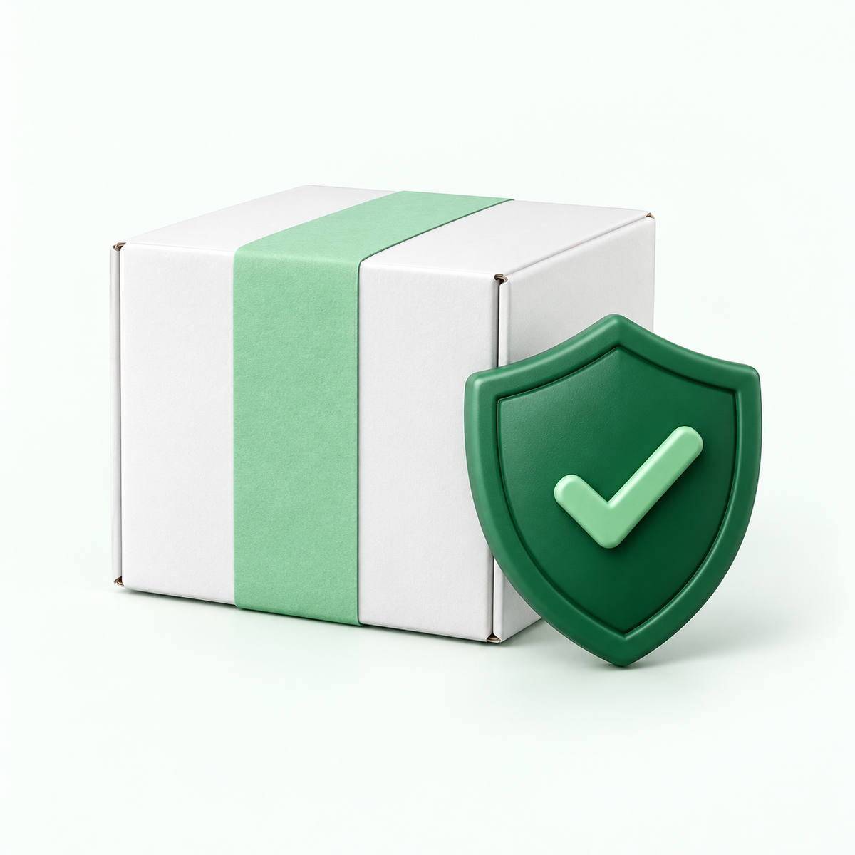 Shipping protection service illustration